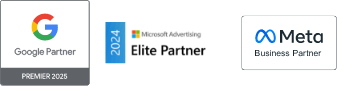 Certififaction Google Partner | Microsoft Partner | Meta Partner
