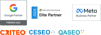 Certififaction Google Partner | Microsoft Partner | Meta Partner